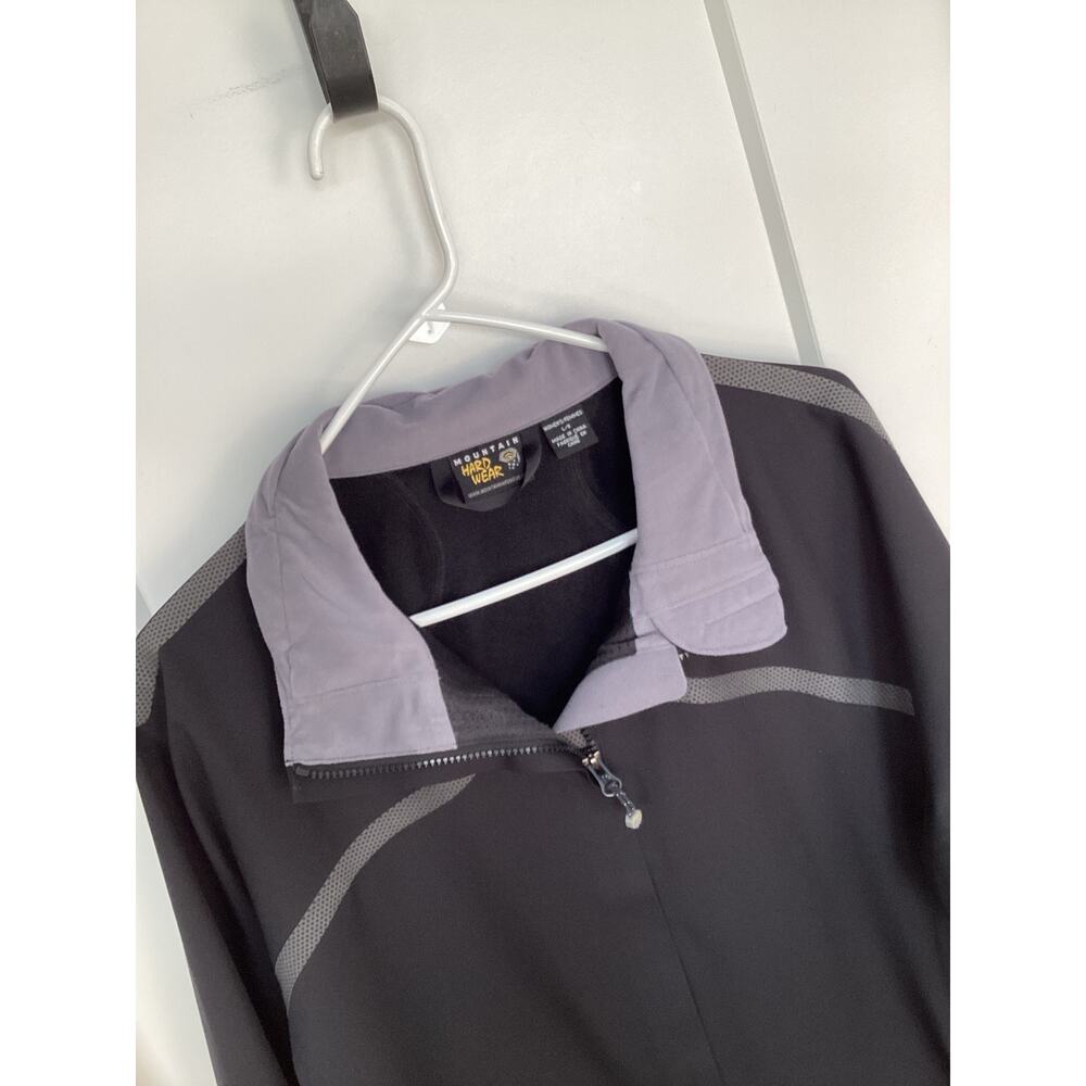 Mountain Hardwear Women's Conduit Jacket Softshell Full Zip Coat Black Large - Picture 2 of 10